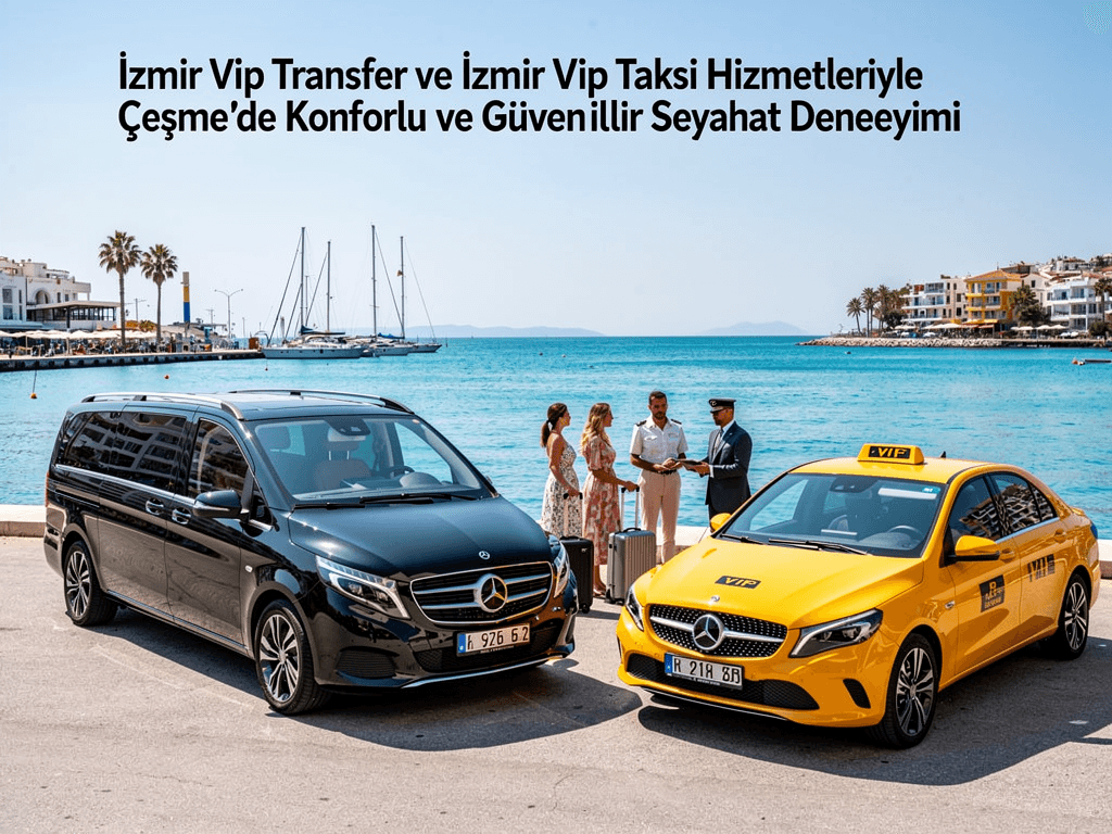 İzmir Vip Transfer ve İzmir Vip Taksi Hizmetleriyle Çeşme’de Konforlu ve Güvenilir Seyahat Deneyimi