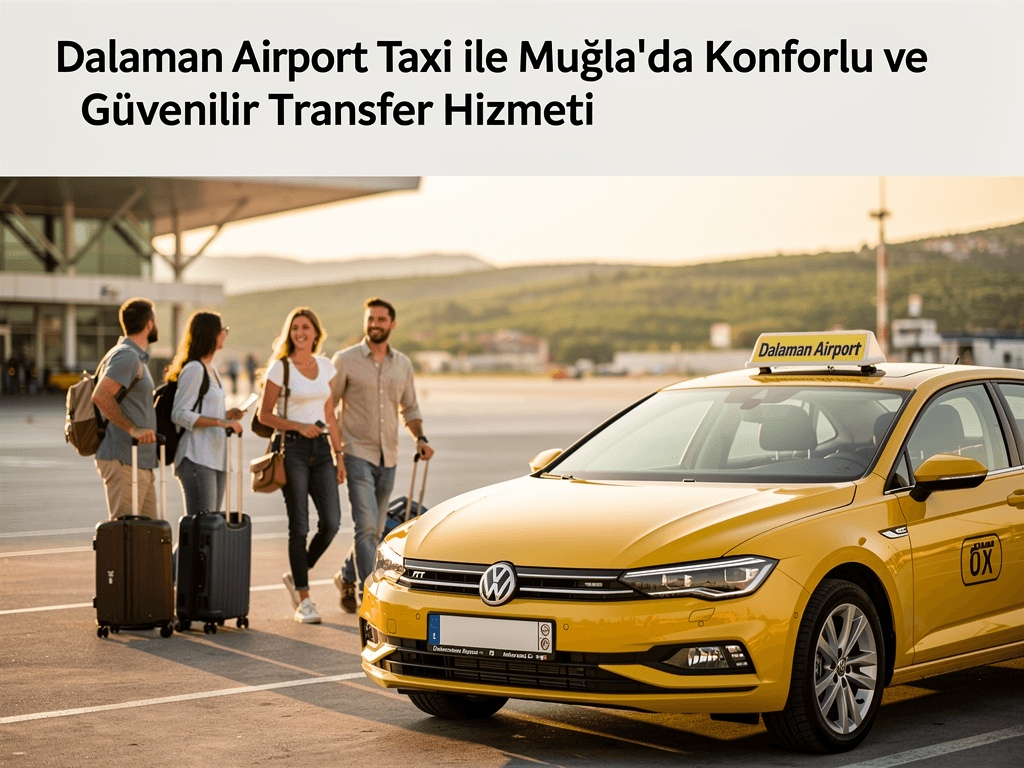 Dalaman Airport Taxi ile Muğla’da Konforlu ve Güvenilir Transfer Hizmeti